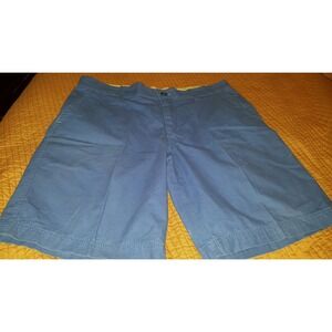 CARBON MEN'S BLUE FLAT FRONT SHORTS S SIZE  32